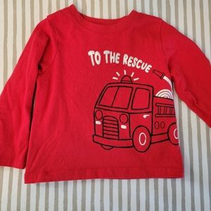 Garanimals Firetruck Tee 24m